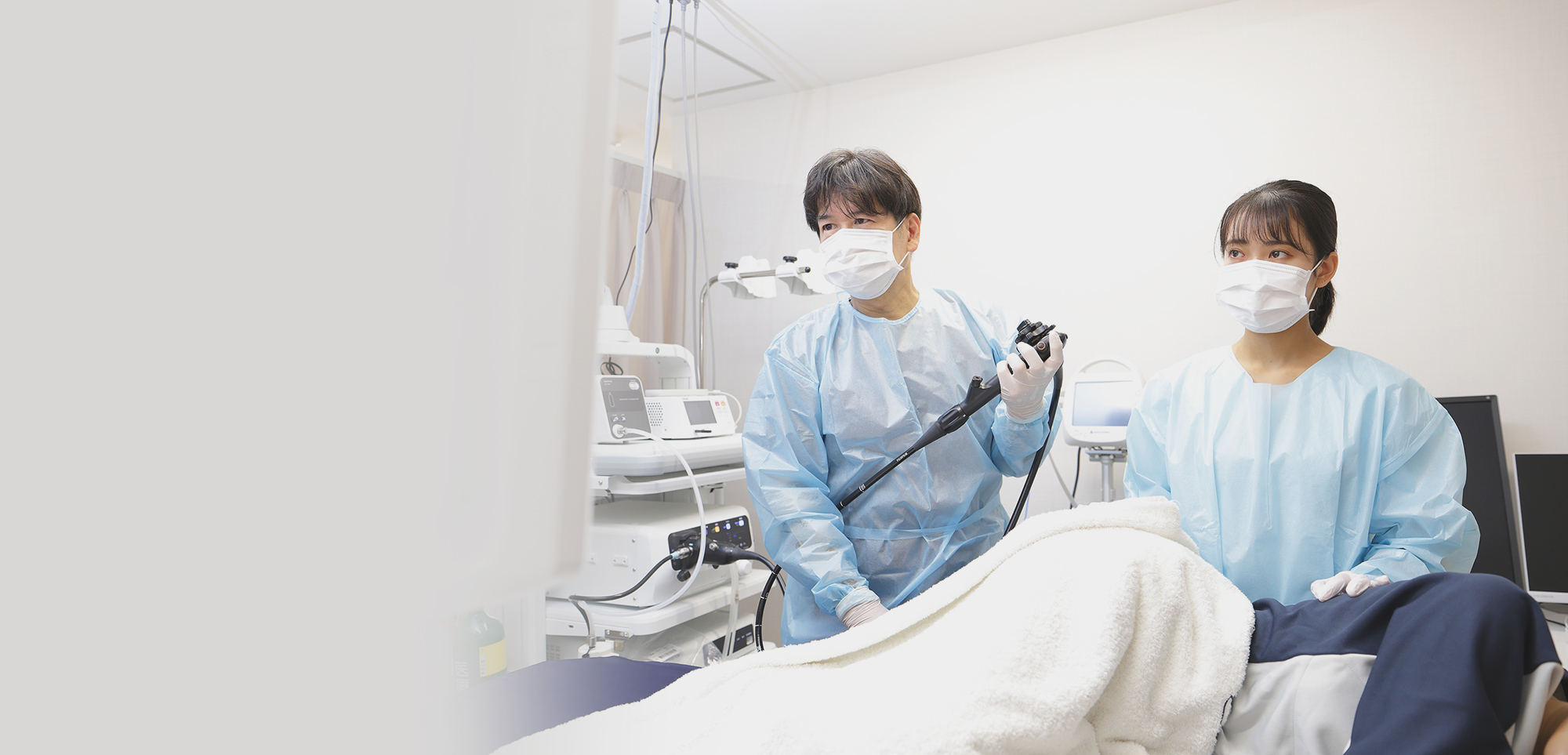 地域の皆様に内視鏡専門医による苦痛の少ない内視鏡検査を提供いたします
