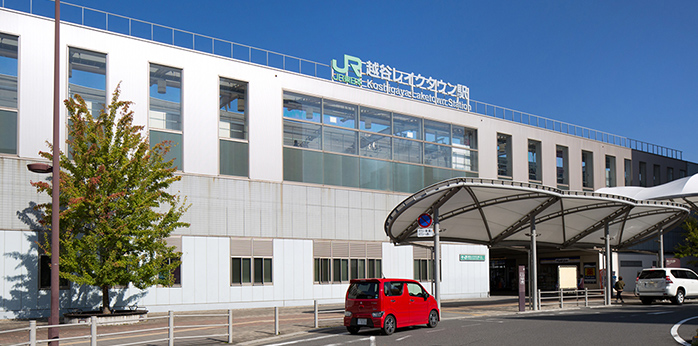 越谷レイクタウン駅より徒歩0分