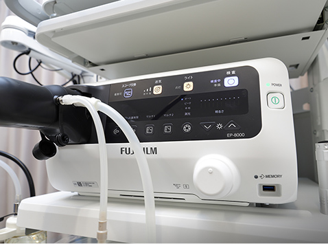 全例で使用 AI搭載最新鋭の内視鏡システム
